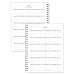 FranklinCovey - Compass Planner Refill | Two Pages Per Day Wire-Bound (Monarch, Jan 2026 - Dec 2026)