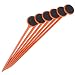 Gun Storage Solutions 6 Rifle Rod Expansion Pack - Gun Rack Rifle Rods, Organize Your Gun Safe, Extra Rifle Rods, (Fabric Sold Separately or in Our Starter Packs) (Orange)
