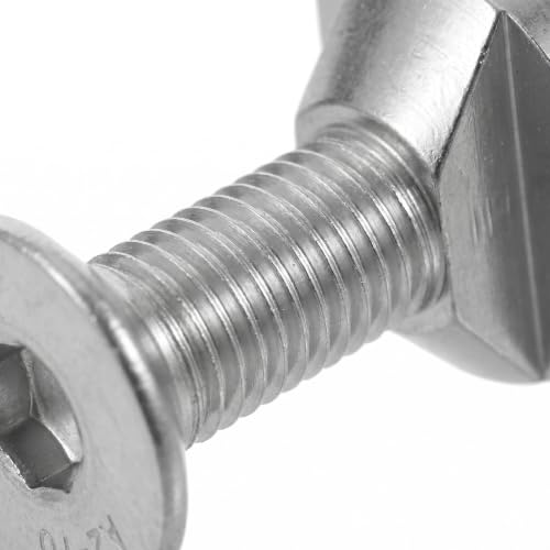 Fixations en T pour hydrofoil M6 en acier robuste pour surf
