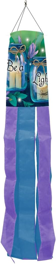 Briarwood Lane Be a Light Jars Windsock Wind Twister