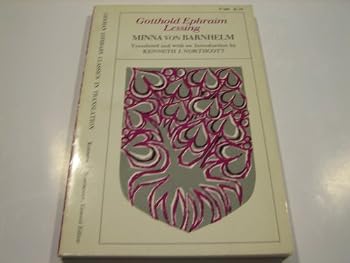 Hardcover Minna Von Barnhelm; A Comedy in Five Acts (German Literary Classics in Translation) Book