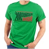 Mountain Dude Monster in The Woods Graphic T Shirt Men or Women Irish Green