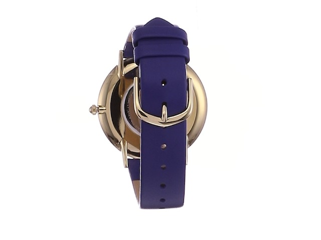 Buy Olivia burton Ultra Slim Qtz Basic Slim Blue Dial Women's
