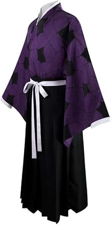 Tsugikuni Yoriichi Anime Cosplay Costume Unisex Kimono Uniform Outfits Halloween Carnival Suit