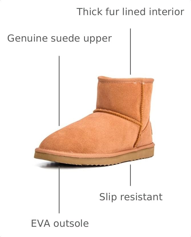 Image of AUSLAND Women's Classic Winter Snow Boots