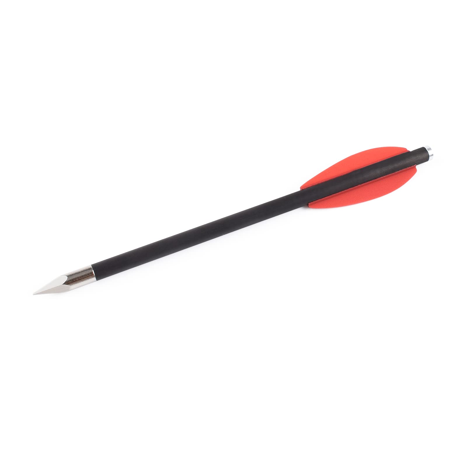 NIKA ARCHERY 12 Pezzi 6.3" Frecce per Balestra a Pistola in Carbonio Frecce da Caccia per 50-80lbs Pistola Balestra Precisione Tiro al Bersaglio Pratica Piccola Caccia