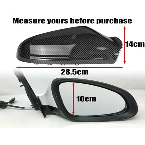 Coque rétroviseur Astra H aspect carbone pour Opel 2004-2013 finition premium - 2