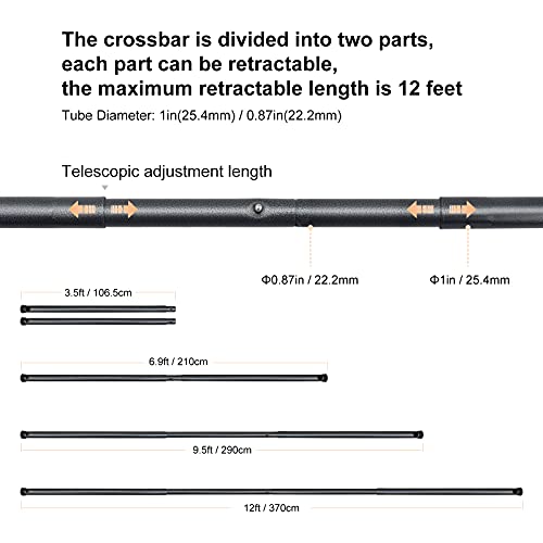 Britek#4214A Photo Studio Cross Bar For Background Support 4214A #TOP1