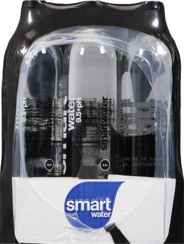 smartwater alkaline with antioxidant Water, 33.81 fl. oz., 12 Bottles/Pack (786162411167)