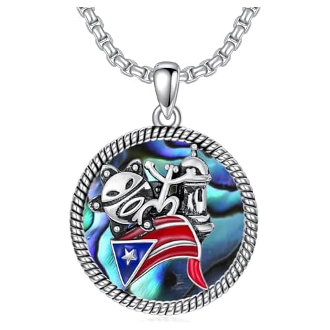 Flpruy Puerto Rico Necklace Sterling Silver Natural Abalone Shell Puerto Rico Flag Coqui Frog Pendant Puerto Rico Jewelry Gifts for Men Women Puerto Ricans Cover