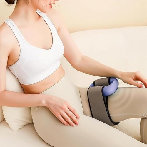 Image of Belly Fat Massager Belt | belly fat burner | bitrontix belly fat burner & body shaper Handheld Wearable Vibration Massage Ring with Adjustable Belt, Digital Display, USB Charging Cable and Storage Pouch E2