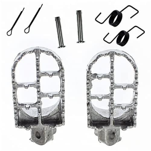Repose-pieds moto tout-terrain en acier renforcé pour modèles Yamaha WR200 et YZ250