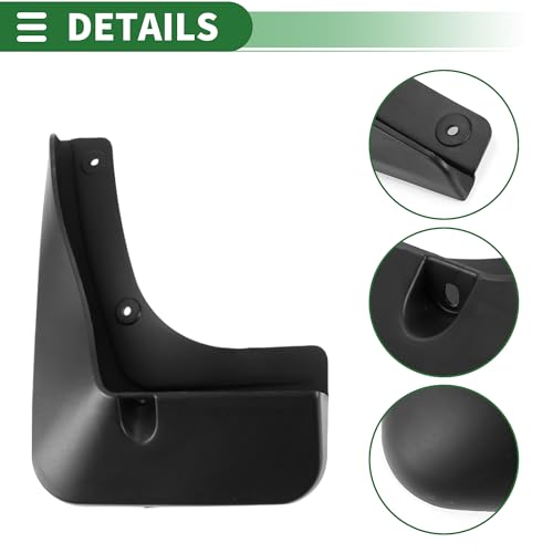 Image of Motoforti Mud Flaps Splash Guards Mud Guards for Chevrolet Malibu 2012-2015 W /Mount Accessories