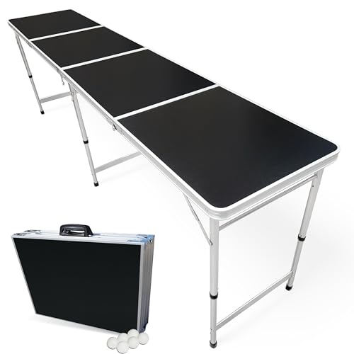 8-Foot Folding Beer Pong Table