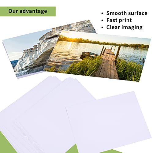 Image of Lunarm Photo Papers, 30 Sheets Glossy Photo Printer Paper 5 inchx7 inch