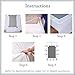 Bed Maker’s Never Lift Your Mattress Wrap Around Bed Skirt, Classic Style, Low Maintenance Wrinkle Resistant Fabric, Traditional 14 Inch Drop Length, King, White