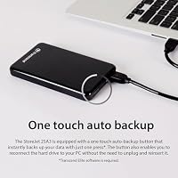 Transcend 1TB USB 3.1 Gen 1 SJ25A3K StoreJet 25A3K externe Festplatte TS1TSJ25A3K – Ansicht 6