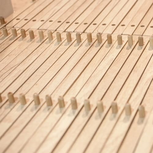 Tacos de madera de 6mm x 30mm estriados para carpintería, pasadores cónicos (500 uds) 7