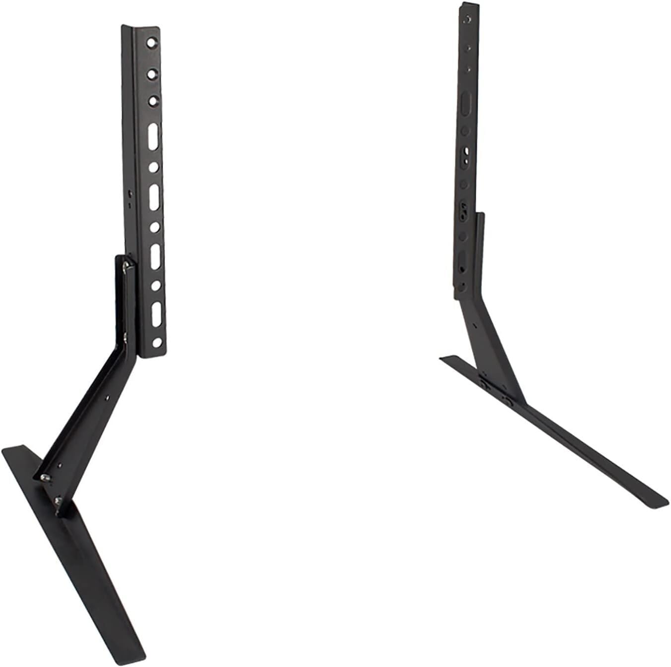 SGKOMN Monitor Arms TV Stand Desktop TV Stand Height Adjustable Desktop TV Base Triangular Stable Structure Support Suitable for Most 32-65 Inch TVs