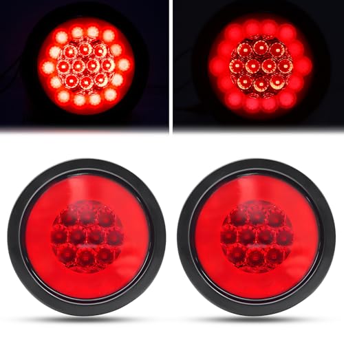 NWpangu LED Trailer Lights Round Tail Lights Brake Stop Ligh