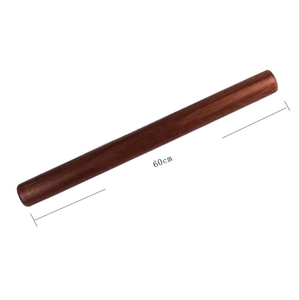 Drewniany wałek do ciasta wytłaczany wałek do ciasta pieczenie ciasta wałek do ciasta chlebowego drewno narzędzia kuchenne akcesoria piekarniczeq Rolling (50cm)