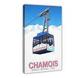 chamois ski shop Qualité supérieure : images haute résolution imprimées sur toile, en utilisant de l'encre imperméable à l'eau et à base de solvant écologique. L'œuvre d'art est imperméable, résistante aux UV et à la décoloration pendant plus de 30 ans.