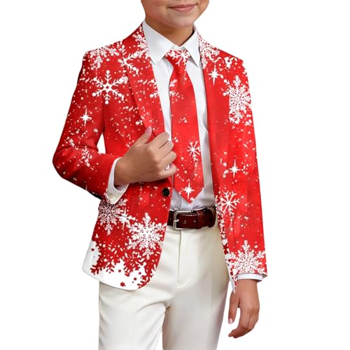 Generisch Cárdigan estampado de manga larga con botones, informal, cálido, suave y cómodo, ideal para vacaciones y fiestas, diseño elegante, chaqueta de invierno acogedora, gris, 3-4 años