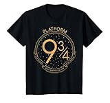 Harry Potter Platform 9 &3/4 Line Art T-Shirt