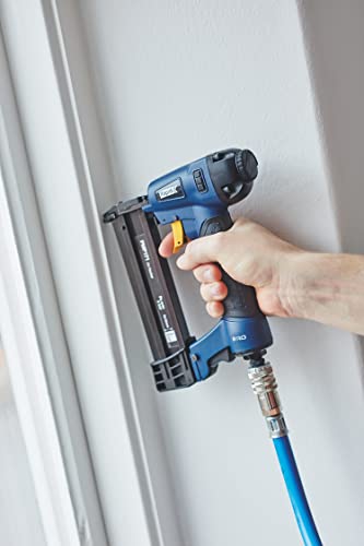 Rapid Pro PMP171 Spillatrice Pneumatica Per Spilli N°23, Impugnatura Ergonomica, Scarico Dell'aria Regolabile, Include Valigetta Per Il Trasporto E 500 Spillette - 5