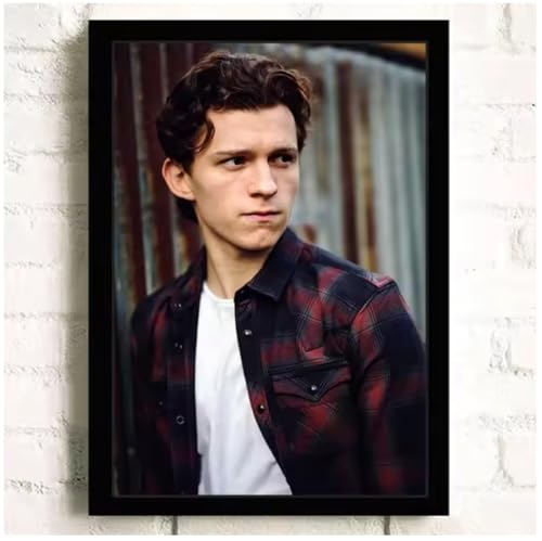 Poster Tom Holland grand format tableau toile déco maison 50x70cm