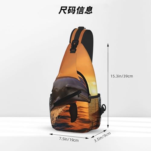 Mochila Sling Urbana para Hombre y Mujer Negra miniatura 4