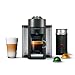 Nespresso by De'Longhi ENV135GYAE Coffee and Espresso Machine Bundle with Aeroccino Milk Frother by De'Longhi, Graphite Metal