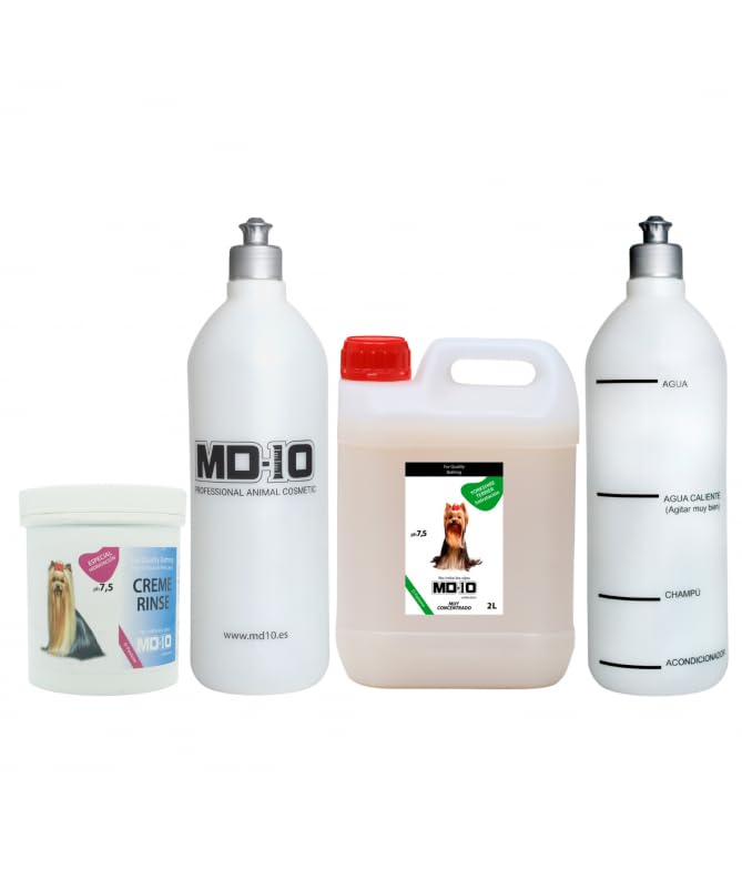 Champu Perros Yorkshire Marca MD-10 COLLECTION