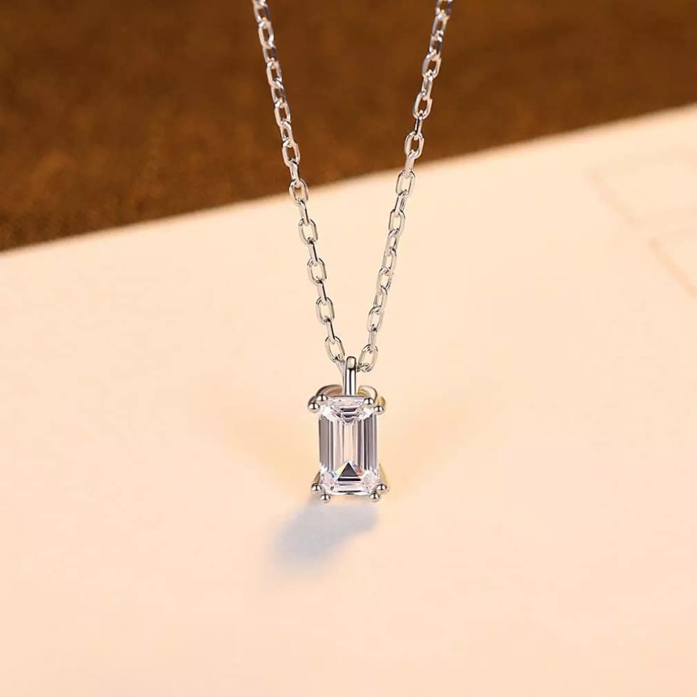 Naszyjnik wiszący z cyrkonu z cyrkonią dla kobiet Kobiece akcesoria Prezent Wedding Crystal Biżuteria