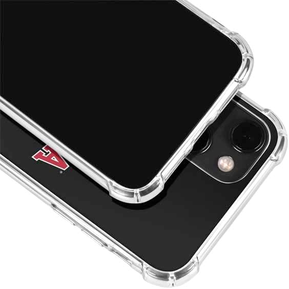 Skinit Clear Phone Case Compatible with iPhone 13 - Officially Licensed University of Georgia Collegiate Text Design