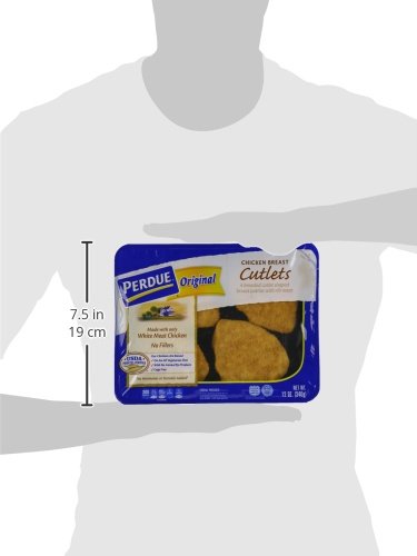 Perdue Refrigerated Breaded Chicken Breast Cutlets,12 Ounce
