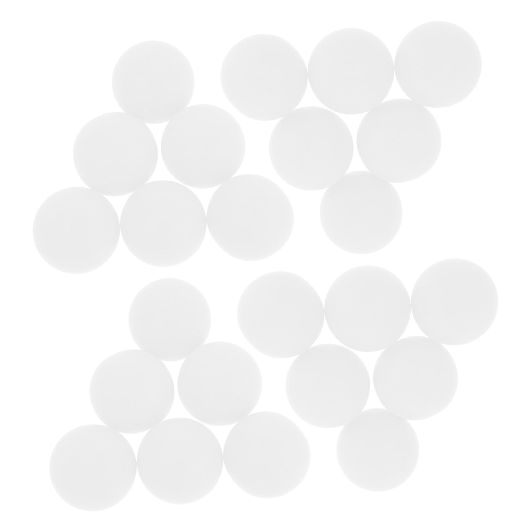 balacoo Mini Pong Game Balls 100pcs White Table Tennis Competition Balls for Training and Party Activities
