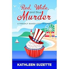 Red, White, and Blue Murder Audiolibro Por Kathleen Suzette arte de portada