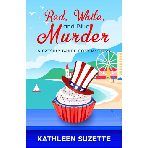 Red, White, and Blue Murder Audiolibro Por Kathleen Suzette arte de portada