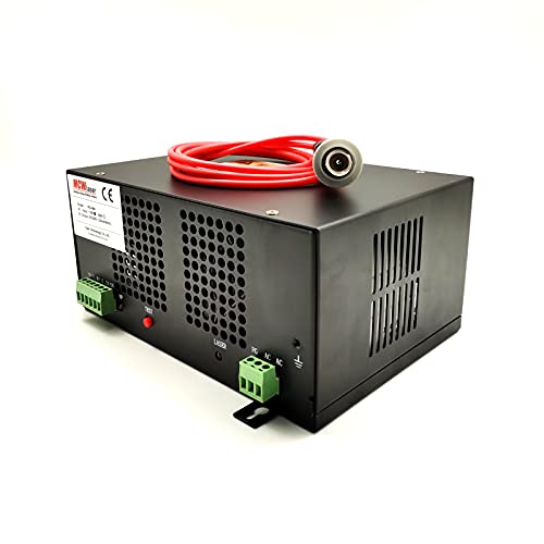MCWlaser 60W Laser Power Supply for 60W CO2 Laser Engravers Cutters Replacement Power Supply for 60W Laser Tube