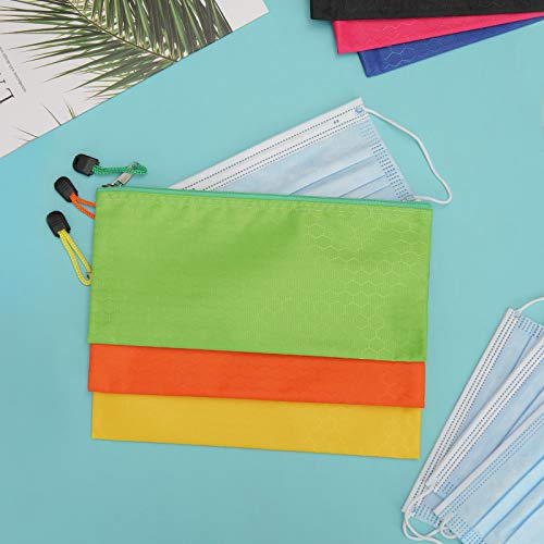 Labuk 29Pcs Zipper Pencil Pouches, Small Zipper Pencil Bags, Waterproof Pencil Cases, For Office Travel Cosmetics 12 Colors #TOP6