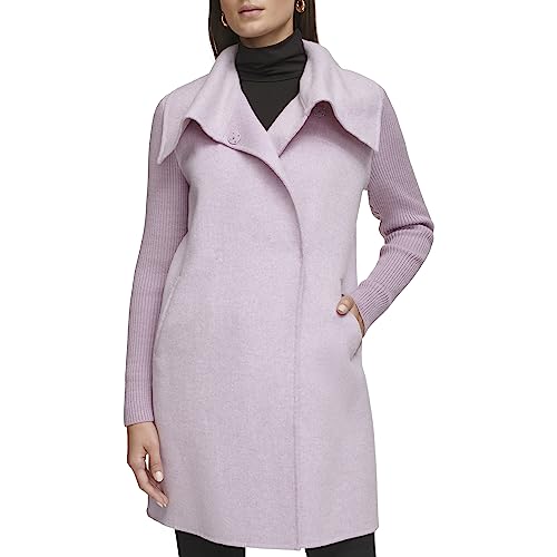Kenneth Cole Women's Military Wool Blend Overcoat2