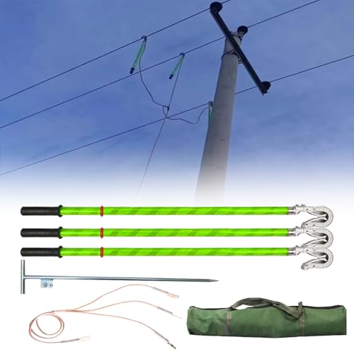 Kit de mise à la terre pour la protection contre les chocs électriques haute tension 2m 7m