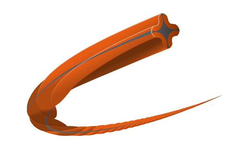 Husqvarna 597669142 żyłka do trymera, 3 mm/210 m, pomarańczowa/szara