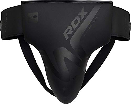 RDX Groin Guard for Boxing, MMA Training - Convex Skin Leather Abdo Gear