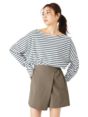 [ever closet] �G�o�[�N���[�[�b�g ���b�V���K�[�hT�V���c(���f�B�[�X) UV�J�b�g �ĕ� ���� ����t �������p ���� �̌^�J�o�[ F �z���C�g�`���R�[��