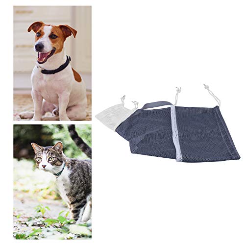 Saco de lavagem para gatos, artefato de banho para gatos, sacola fixa para gatos e cães, sacola de b