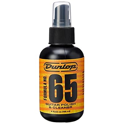 Jim Dunlop Formula 65 Guitar Polish & Cleaner with Cloth