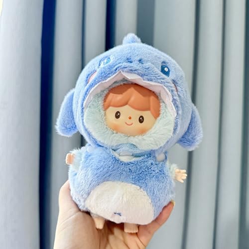 Hai Kostüm, Puppenkleidung Für Kinder, Weiche Anime-Plüschkleidung, Anzug, Outfit-Zubehör, Plüschpuppenkleidung Für Junge, Mädchen