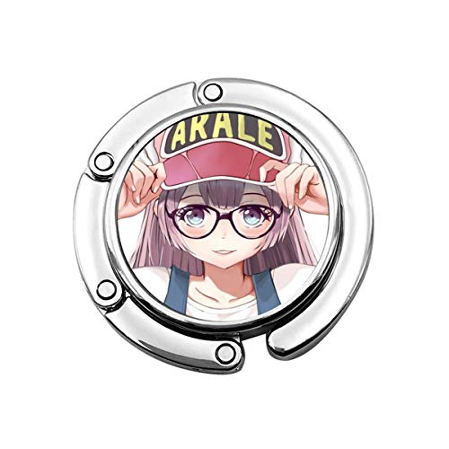 Preisvergleich Produktbild Arale Faltbare Handtaschenhaken, 2er-Set Kleiderbügel klappbar Tischaufhänger Halter Damen Tasche Aufbewahrung